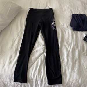 Black soul cycle lululemon wunder under